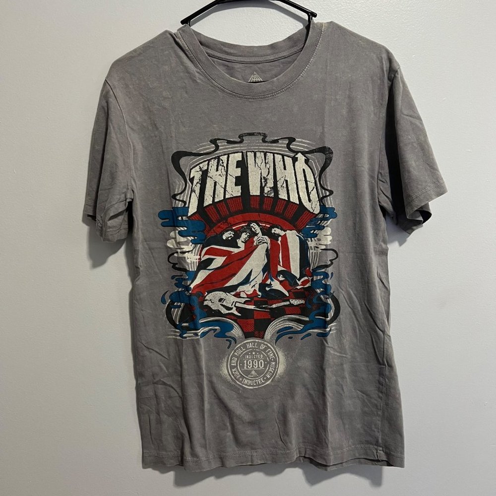 The Who Rock and Roll Hall Of Fame Short Sleeve T Shirt Medium